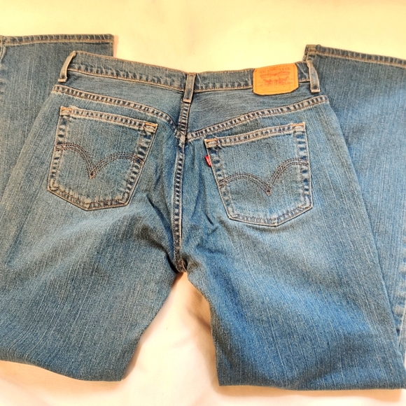 Levi's 505 Women Blue Jeans Size 12 - Picture 1 of 10